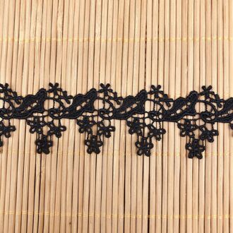 1Yard Kant Roosjes Diy Kleding Accessoires 3.4Cm Kinderen Ondergoed Accessoires Decoratieve Stof Materialen Kant Lint 5 Yards / LA-2-06-B