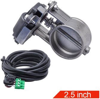 2.0 & 2.36 & 2.5 & 3.0Inch Maat Uitlaat Knipsel Klep, Elektrische Klep Controle Met Afstandsbediening enkel en alleen 2.5 duim valve