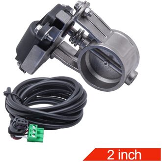 2.0 & 2.36 & 2.5 & 3.0Inch Maat Uitlaat Knipsel Klep, Elektrische Klep Controle Met Afstandsbediening enkel en alleen 2 duim valve