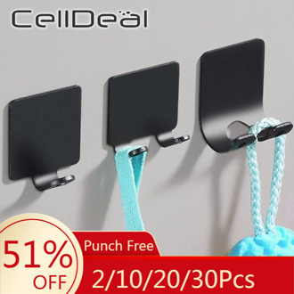 2/10/20/30Pcs Punch Free Razor Holder Storage Waterproof Hook Shaver Shelf Bathroom Razor Rack Wall Home Bathroom Accessories