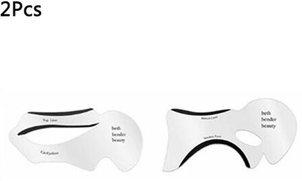 2/10 Pcs Eyeliner Stencils Fishtail Gevleugelde Eyeliner Stencil Modellen Template Card Vormgeving Gereedschap Oogschaduw Quick Makeup Tools 2 stk