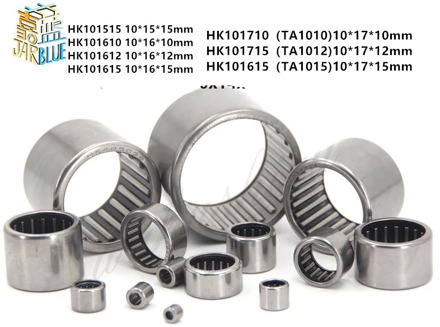 2-10pcs bearing HK101515 HK101610 HK101612 HK101615 HK101710 HK101712 HK101715 Needle Roller Bearing 10*15/16/17*10/12/15mm
