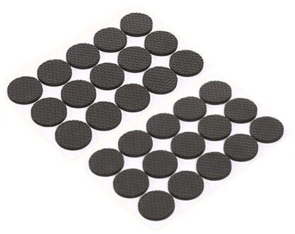 2/12/30/48 Stks/partij Stoelpoot Pads Floor Protectors Voor Meubels Benen Tafel Been Covers Ronde bodem Anti-Slip Pads Rubber Voeten ronde 30 stukken