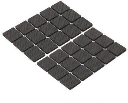 2/12/30/48Pcs Stoelpoot Pads Ronde Bodem Anti-Slip Pad Rubber Voeten Floor protectors Voor Meubels Benen Tafelpoot Cover plein 30 stukken