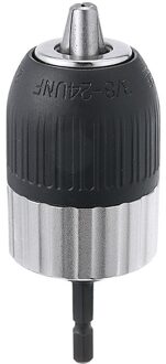 2-13Mm Snelspanboorhouder Adapter Voor Slagmoersleutel Boor Houder Accessoires Zelfsluitende Keyless Elektrische Boor chuck Mouwen