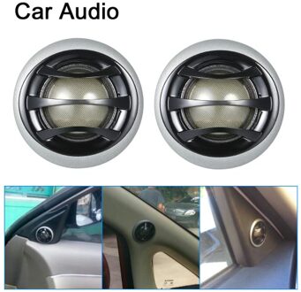 "2""150W Micro Dome Car Audio Tweeters Speakers with Built-in crossover a pair"