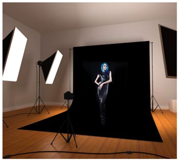 2*1M/2*2M/2*3Mcrafts Conferentie Op Goud Fluwelen Doek Dik zwarte Achtergrond Versierd Tafelkleed Gordijnstof 200X200cm