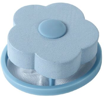 2/1Pcs Herbruikbare Wasmachine Drijvende Mesh Filter Bag Drijvende Huisdier Bont Catcher Haar Remover Tool Voor Wassen machine 2stk blauw