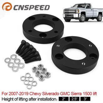 2 "2.5 '3" Front Leveling Lift Kit Voor 2007 Chevy Silverado Gmc Sierra 1500 Lift 2.5 duim