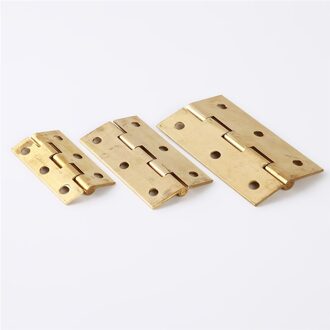 2/2.5/3 Inch Onzichtbare Stille Lager Koperen Scharnier Kabinet Kast Deur Hoek Aansluiting Accessoires Huishoudelijke Hardware Artikelen 3duim