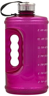 2.2l Grote Capaciteit Clear Big Liter Drinkwater Flessen Outdoor Sport Fitness Wandelen Drinken Plastic Waterfles Cup