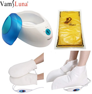 2.2L Wax Warmer Paraffin Heater Paraffin Therapy For Hands and Feet Wax Hair Removal With Heated Electrical Booties and Glove