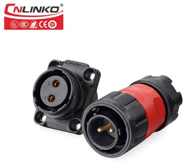 2 3 4 5 7 9 12 Pin Waterdicht AC Power Connector PBT Plastic Solder Auto Motorfiets Elektrische Industriële Mannelijke plug Vrouwelijke Socket Pins Round Quick Outdoor Cable Adapter Automotive / 2Pin