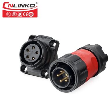 2 3 4 5 7 9 12 Pin Waterdicht AC Power Connector PBT Plastic Solder Auto Motorfiets Elektrische Industriële Mannelijke plug Vrouwelijke Socket Pins Round Quick Outdoor Cable Adapter Automotive / 5Pin