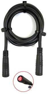 2/3/4/5 Pin Kabel Ebike Display Connector Waterdichte Connector Signaallijn 80Cm Elektrische Fiets Display Extension kabel Connector 2pin vrouw