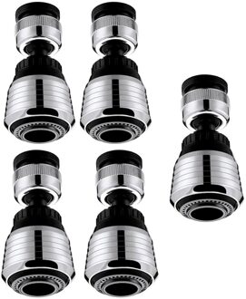 2/3/4/5Pc 360 Graden Water Waskolf Swivel Hoofd Saving Tap Kraan Beluchter Connector Diffuser nozzle Filter Mesh Adapter