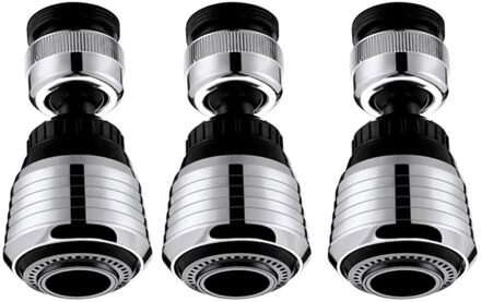 2/3/4/5Pc 360 Graden Water Waskolf Swivel Hoofd Saving Tap Kraan Beluchter Connector Diffuser nozzle Filter Mesh Adapter