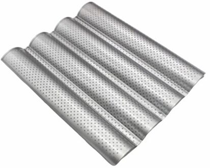 2/3/4 Groef Golven Brood Bakvorm Lange Loaf Cookie Baguette Mold Non Stick Bakken Lade Thuis Keuken Diy bakken Levert