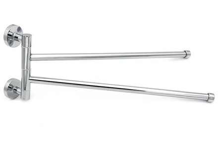 2/3/4 Handdoek Bars Roestvrij Staal Roterende Handdoekenrek Bad Rail Hanger Handdoekhouder 4 Zwenkspijlen Badkamer Muur gemonteerd Organizer