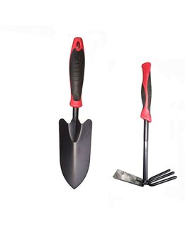 2/3/5Pcs Ijzer Tuin Schop Bloem Planten Schop Set Tuinieren Non Slip Handvat Handgereedschap Outdoor tuin Trimmen Tool 2stk