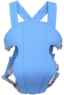 2-30 Maanden Ademende Voor Facing Baby Carrier Comfortabele Sling Backpack Pouch Wrap Baby Kangoeroe Verstelbare Veiligheid Carrier blauw