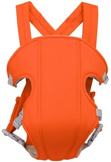2-30 Maanden Ademende Voor Facing Baby Carrier Comfortabele Sling Backpack Pouch Wrap Baby Kangoeroe Verstelbare Veiligheid Carrier oranje