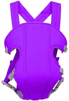 2-30 Maanden Ademende Voor Facing Baby Carrier Comfortabele Sling Backpack Pouch Wrap Baby Kangoeroe Verstelbare Veiligheid Carrier paars