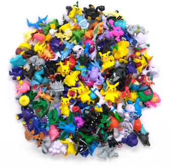 2-3cm 144Pcs Tomy Different Styles Pokemon Figures Model Collection Pokémon Pikachu Anime Figure Toys Dolls Child Birthday Gift