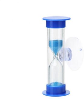 2/3Min Zandlopers Kinderen Tanden Borstelen Timer Met Zuignap Home Decor Zandlopers Tandenborstel Timer Voor Borstelen Kids Blauw