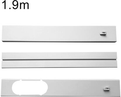 2/3Pcs Verstelbare Goed Afgesloten Venster Slide Kit Plaat Adapter Voor Draagbare Airconditioner Eenvoudige Installatie