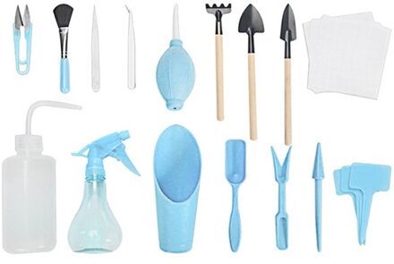 2/4/12/16Pcs Tuin Planter Kit Diy Zaaien Vetplanten Transplantatie Zaailingen Geplant Tool Bonsai Meststof boren Apparaat 1 Set