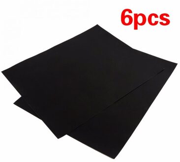 2/4/6Pcs Non-stick Bbq Grill Mat 40*33Cm Bakken Mat Koken Grillen vel Hittebestendigheid Gereinigd Keuken Voor Par 6stk
