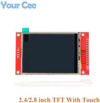 2.4 inch 2.8 inch Color TFT LCD Display Module 240X320 2.4" 2.8" Interface SPI Drive ILI9341 With Touch