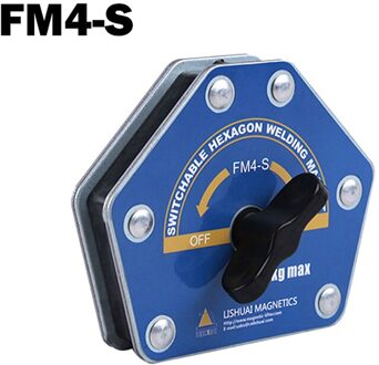 2/4 Stks/set Lassen Tool Multi-Hoek Soldeer Magneet Houder Geen Vervorming Corrosiebestendigheid Pijl Klem Lassen Fixer FM4-S