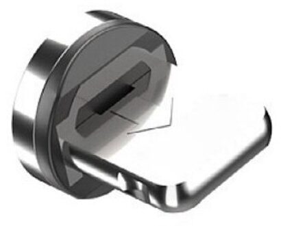 2.4A Magnetische Usb-kabel Snelle Opladen Kabel Mobiele Telefoon Kabel Voor Iphone Ipad Ipod 360 + 180 Graden Draaien 1M 2M Overigen