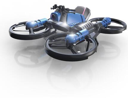 2.4G Afstandsbediening Speelgoed Vervorming Motorfiets Vouwen Vliegtuigen Met 300,000 Pixel Camera Quadcopter Rc Drone
