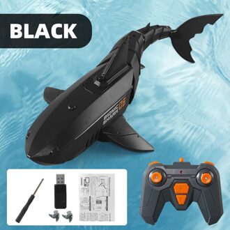 2.4G Afstandsbediening Stimuleren Shark Speelgoed Interessante Water Rc Speelgoed Multi-Sport Speelgoed Usb Opladen 30M Distanceremote controle Speelgoed zwart