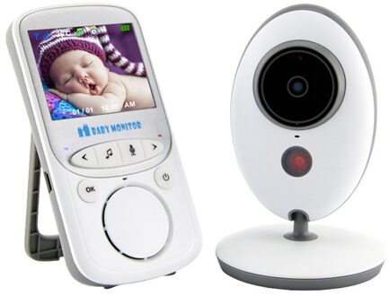 2.4G Draadloze Babyverzorging Apparaat VB605 Video Babyfoon Met Nachtzicht Camera Two Way Audio Systeem Temperatuur Sensor