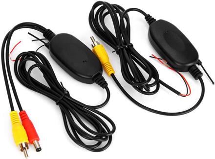 2.4G Draadloze Video Zender Ontvanger Kit Voor Auto Achteruitrijcamera En Dvd Beeldscherm Reverse Backup Achteruitkijkspiegel cam Csv