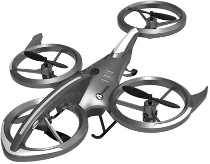 2.4G Vier As Leapfrog Drone Stunt Afstandsbediening Drone Mini Vier As Leapfrog Draaien Rond Modelvliegtuigen grijs