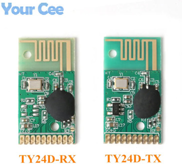 2.4G Wireless Remote Control Module Transmitter and Receiver Module Kit Transmission Reception Communication 6 Channel TY24D