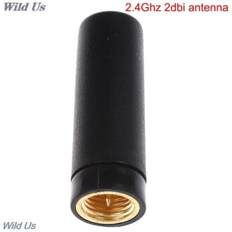 2.4Ghz 2dbi Antenne Mini Korte 2.75Cm Rubber Antenne Sma Male Connector Voor Wifi Router