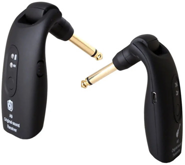 2.4GHz Wireless Guitar System Transmitter A9 Receiver Built-in Rechargeable Musical Instrument Accessories