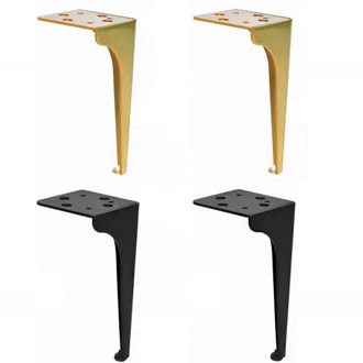 2/4PCS Metal Furniture Leg Thickened Support Leg Sofa Foot TV Cabinet Foot Tea Table Leg Furniture Accessories