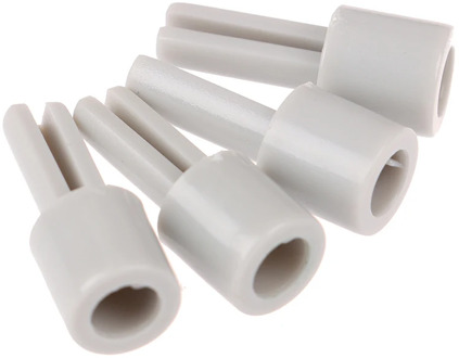 2/4pcs Mixer Potentiometer Lengthening Shafts Grey Plastic Extension Shafts