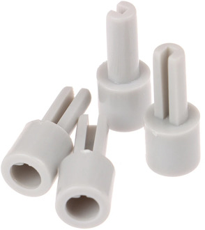 2/4pcs Plastic Mixer Potentiometer Lengthening Shaft Grey Plastic Extension Shaft Long axis 10MMX25MM