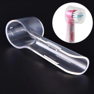 2/4Pcs Portable Toothbrush Protective Cover Transparent Toothbrush Head Dust Cover Cover Reusable Travel Toothbrush Head Cover