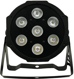 2/4Pcs SHEHDS Lyre 7x9W RGBW LED Par Light With DMX512 Stage Wash Light Effect For DJ Disco Party Stage Equipment Luces