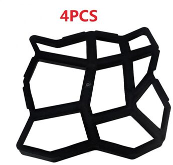 2/4Pcs Tuin Bestrating Mal Tuin Lopen Bestrating Beton Mould Diy Handmatig Bestrating Cement Baksteen Stone Road Beton mallen Path 4stk