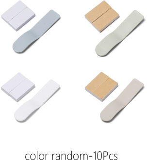 2/5/10 stks Toilet Seat Cover Steken Lifter Handvat Raak Hygiënisch Schoon Benodigdheden Badkamer Cover Wc seat Lifter kleur willekeurig-10stk